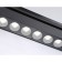 LED LED single -phase track ambrella track system GL6709, 20W, LED, black color