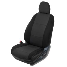 Auto-Cherkhli for Volkswagen Polo, Sedan, Solid Back, 2010-2018, Dark gray, Set