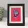 Photo frame MDF in 1 photo 10x15 cm with the Passparte "Allegrad" Black 2x18x23 cm