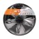 Wheel caps 14 "Super Astra +", silver-black, carbon, set 2 pcs, AWCC-14-25