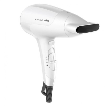 Feng Braun HD 380, 2000 W, 6 modes, 1 nozzle, ionization, cold air, white