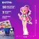 Magnetic game "Dress the doll: Stylish little thing"