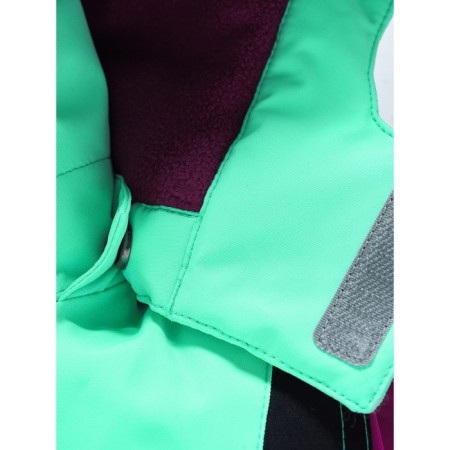 Ski suit for girls for, height 140 cm, raspberry color-10