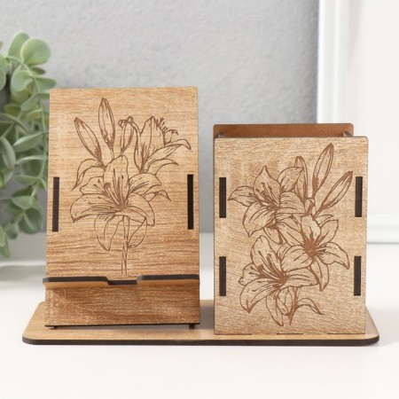Table Organizer "Lilia" 18x12.5x9 cm (set of 9 parts)-1