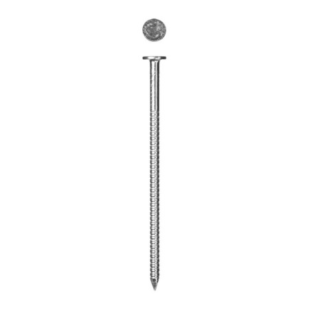 Furvaty nails with a flat head "bison master", 4.2 x 90 mm, galvanized, in a package of 5 kg