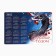 Magnet Calendar 2025 "New Year Mix", 12 x 8 cm