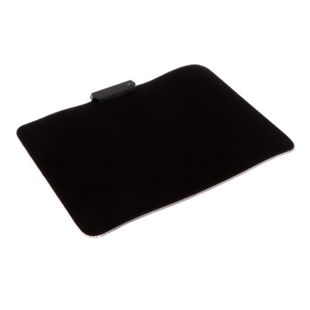Mouse mat, 35x25x0.3 cm, with backlight RGB, USB, black-2