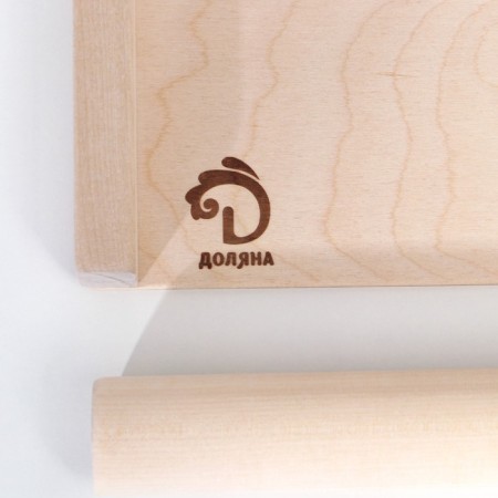 Dumpling board with sides+ Rand sling, board 38x30, slop 36x3.5 cm-4
