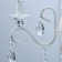 Sconces "Aurora", size 10x24x24 cm, 60W 1xe14 IP 20
