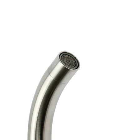 Mixer for the kitchen "Soyuzkran" 567-092, single-leaf, high spout 350 mm, stainless steel, chrome-3