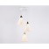 Suspended Ambrella Light, Loft, TR8433, 3HE27, white color, gold