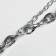 Necklace "Golden chain" braid, silver color, 45 cm