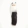 A toy for cats "cat-arc", artificial fur, housing 7 cm, white/black