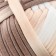 Knitted yarn 95% cotton, 5% elastan "Lentino melange" 100 g 30 m color 33