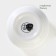 Porcelain capacity for honey with a spoon Bellatenero, 300 ml, white color