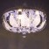 Svetogor chandelier "Moscow" 5x60W E27 LED lighting chrome 50x50cm