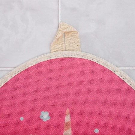 A mesh for storing toys in a bathroom with a loop "Unicorn"-2