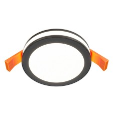 The built-in lamp Technical DL303-L7B4K, 7W, 8x8x3.2 cm, LED, 450LM, 4000K, black color black