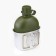 Army hiking Flake "Adventure" 1 l for water, with a pot, plastic, cover for cartoons