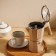 Geyser Coffee machine SL Home "Framo", 300 ml, 11 × 15.5 × 20 cm, beige color