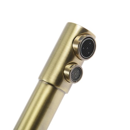 Accoona A5179-4C kitchen mixer, with output for drinking water, brass, bronze-2