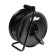 An extension cord 50 m, 16 A, 250 V, IP20, PVS 3x2.5, frame metal
