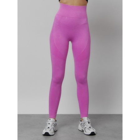 Femic fitness legins, size 46, pink color-3