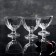 A set of glass cream cream "Maldives", 300 ml, 3 pcs