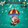 Decorative decoration (suspension) "Santa Claus and Bear" 44.5x31 cm