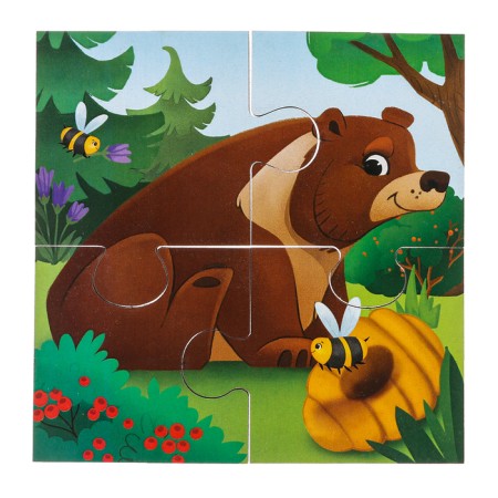 Puzzles "Forest Beasts"-4