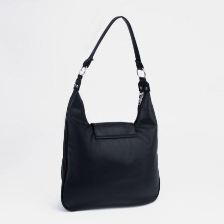 Bag-hobo with lightning, black/white color-1