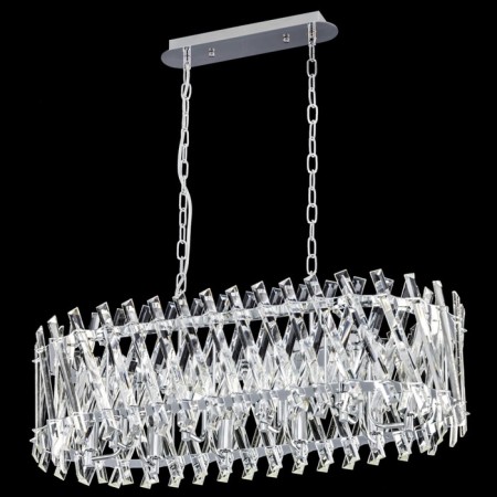 Suspended Citilux “Ingvar” CL334301, 81x36x45 cm, 10x60W, E14, gray color-2