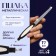 Metal peel-trimmer for nails, rubberized handle, with a protective cap, 17 cm, color mix