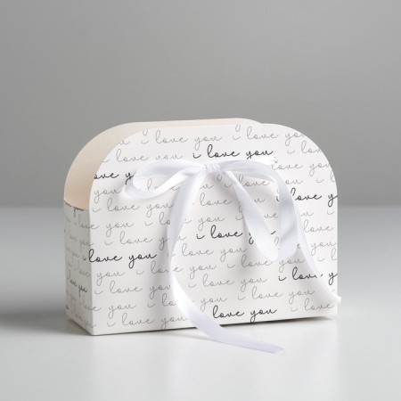 Carriage for flowers folding I love you, 17 × 13 × 7 cm-1