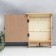 Keywood tree 6 hooks "Key and lock" Natural 29x7.5x23 cm