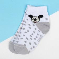 Socks Mickey Mouse, White, 6-8 cm
