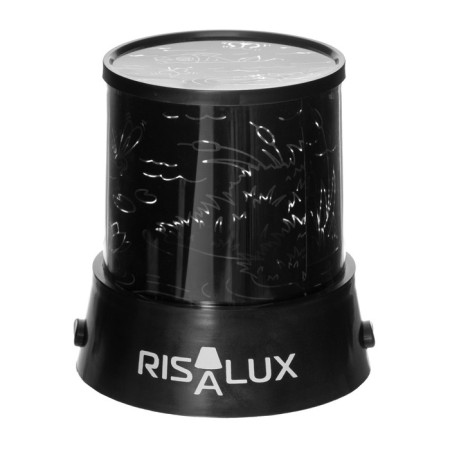 Kvakushki nightlight Led usb/from batteries black 10.8x10.8x1.5 cm Risalux-13