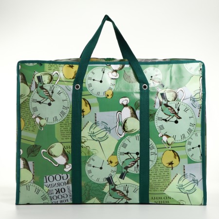 Lightning bag, green color-1