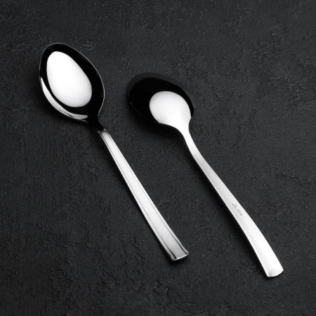 Tablespoon “Trilate”, h = 19.7 cm, thickness 2 mm, silver color