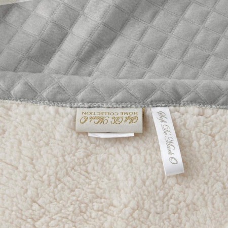 Grand cover, size 220x240 cm, gray color-7