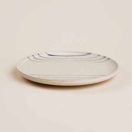 Ceramic plate SL Home "Raisia", d = 21 cm, beige color-2
