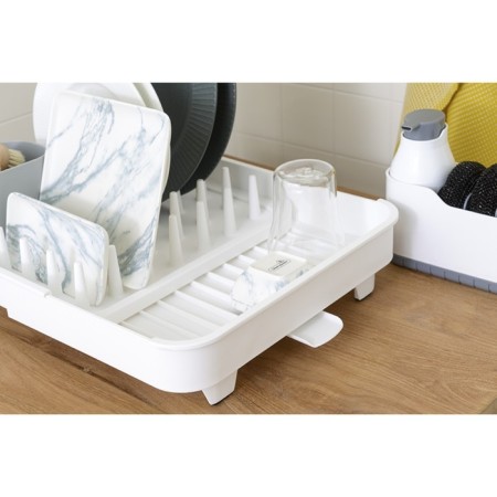 Smart Solutions Jarl Dishes, 41.2x11.5x36.5 cm, white color-3