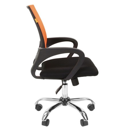 Office chair "Chairman" 696 TW chrome, orange-1