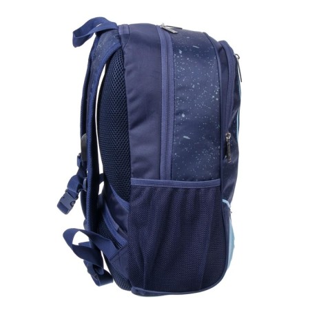 School backpack 42 x 29 x 12 cm, ergonomic back, laptop department, Hatber Sreet "My friend Dino", blue-9