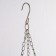 Plastic puff for flowers suspended with the SHEBBI drainage grid, 2 l, the color of mix