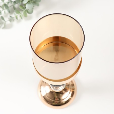 Summary metal per 1 candle d = 10 cm "Jacqueline" 11x11x36 cm-2