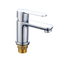 BOOU B8289-1J shell mixer, single-leaf, chrome