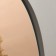 Wall mirror, rotary, 70x50 cm, with 3 plates