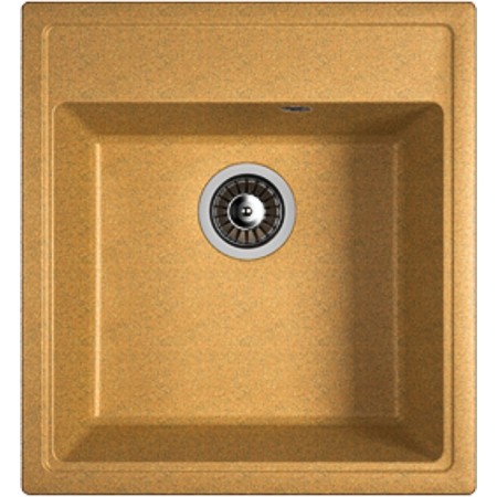 Dr.gans Kitchen sink "Nika-470", 470x510 mm, Terracotta color