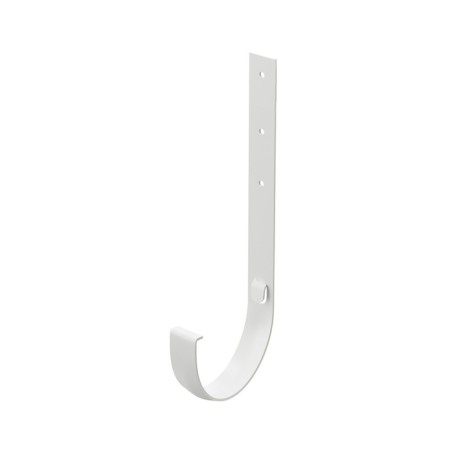 Metal gutter bracket Döcke Standard, white, 120mm * 300mm.